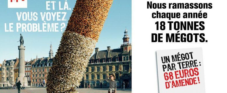 Affiche Anti-tabac-Ville de Lille