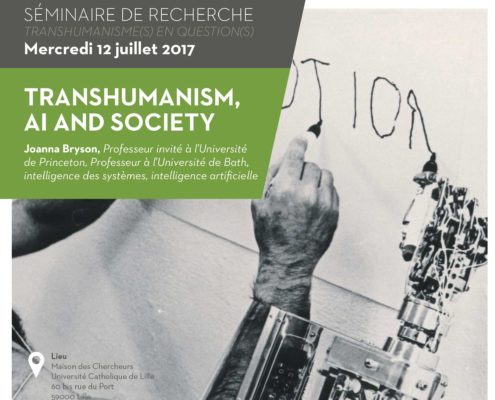 Transhumanism, AI and Society.